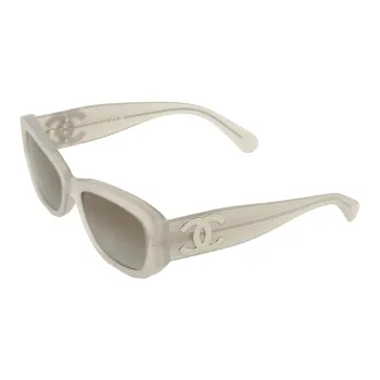 CHANEL Rectangular Sunglasses Unisex