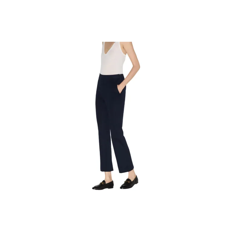 GUCCI Bootcut Jersey Trousers-3