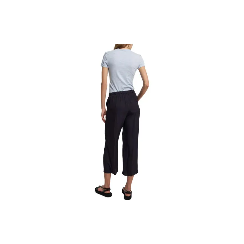 THEORY Casual Pants Women's Navy Blue-2