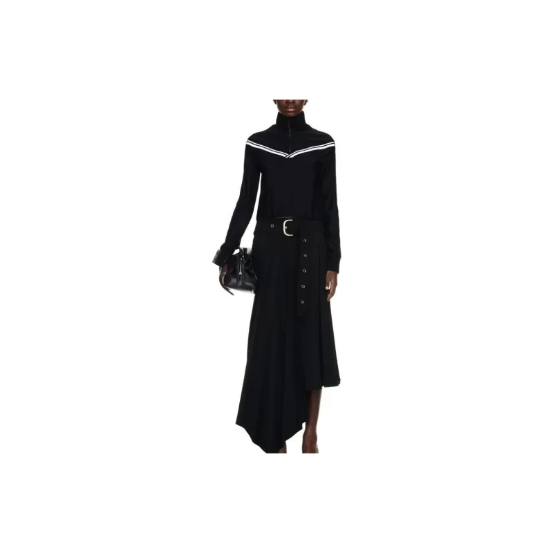OFF WHITE Zip Up Straight Hem Track Jacket-1