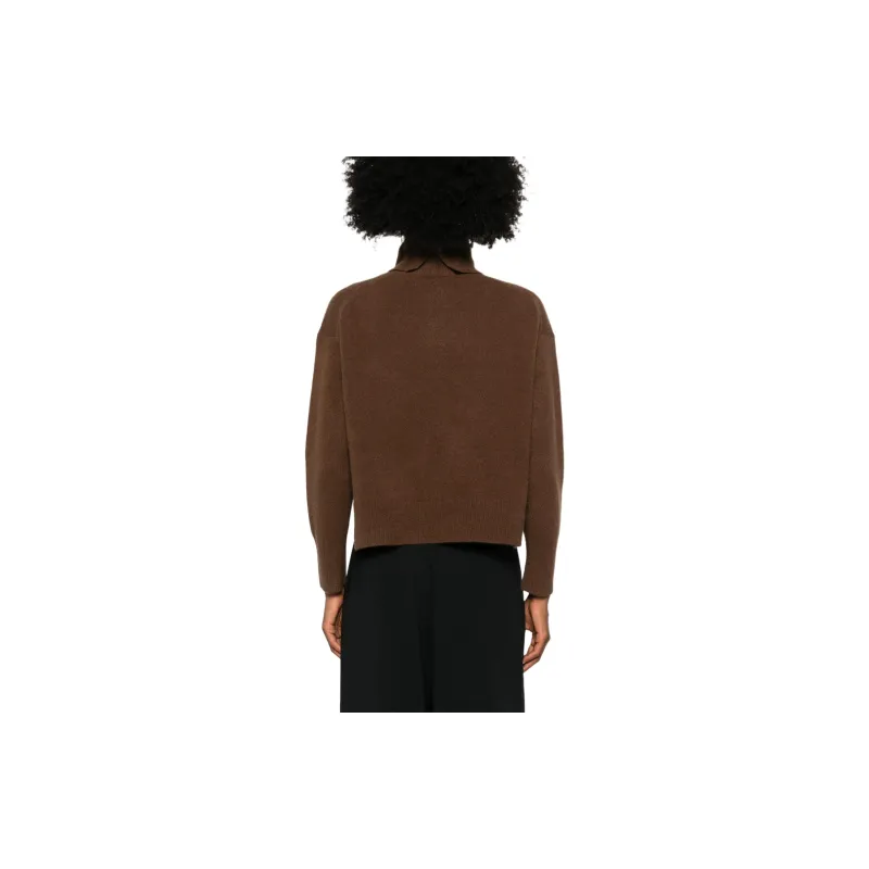 JOSEPH Brushed Roll-neck Sweater-2