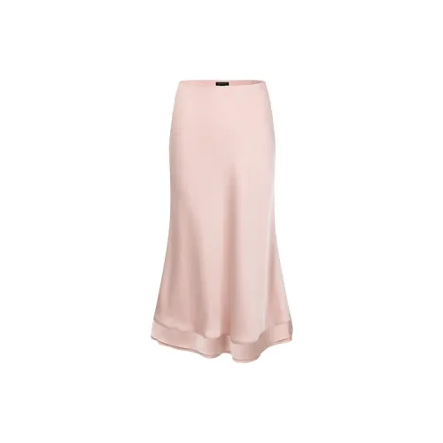 URBAN REVIVO Casual Short Skirts Women's Light Pink