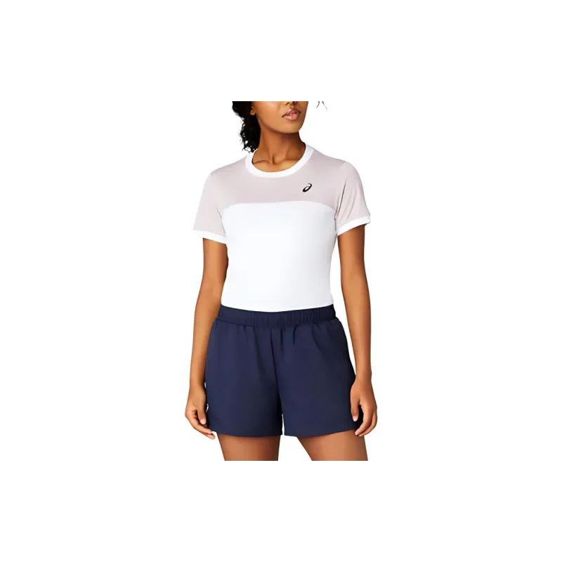 Asics T Shirt Women's White/Pink-2