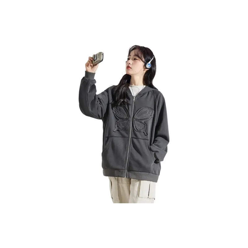 Tonlion Jackets Coats Women's Dark Gray-1