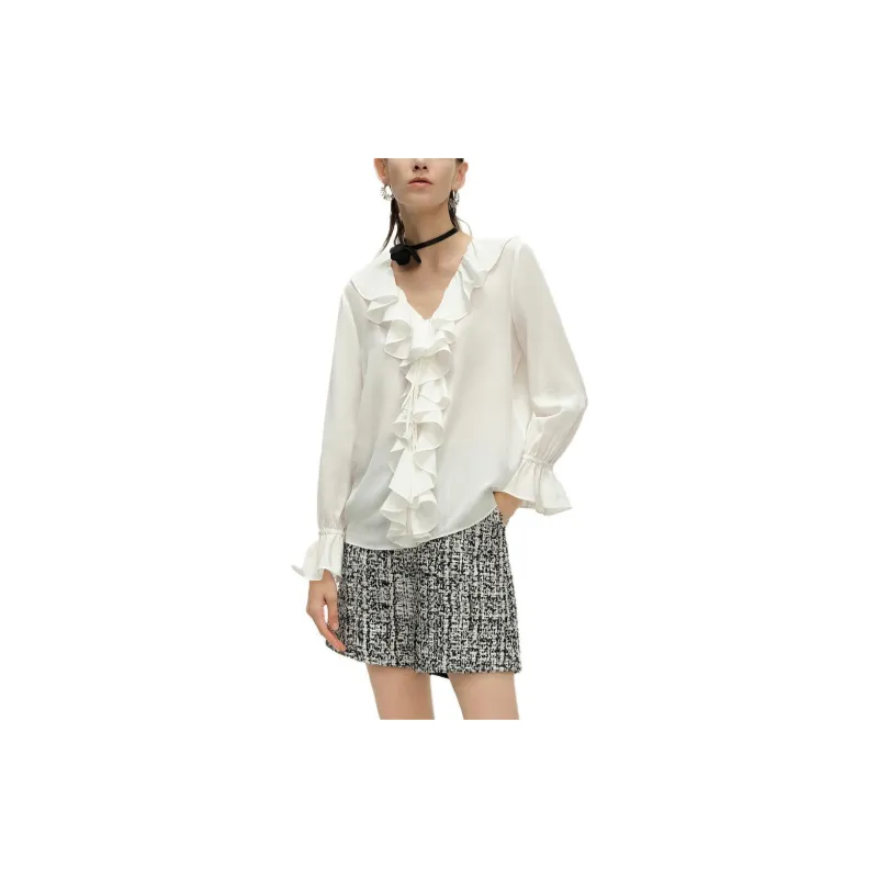 KARL LAGERFELD SS24 Shirt Women's White-5