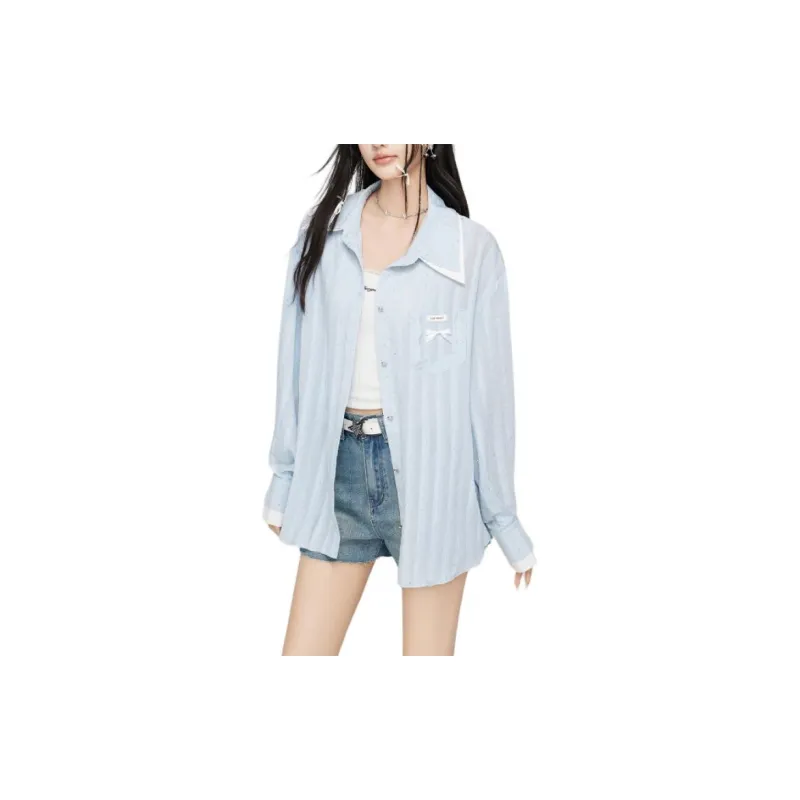 MacyMccoy Shirts Women's Blue-3