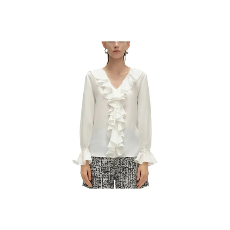 KARL LAGERFELD SS24 Shirt Women's White-1