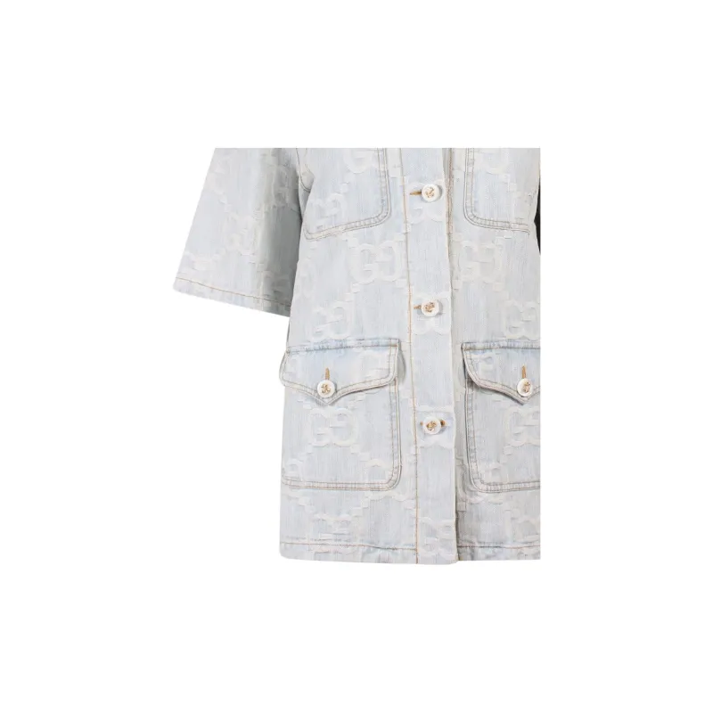 GUCCI Shirts Women's Blue-2