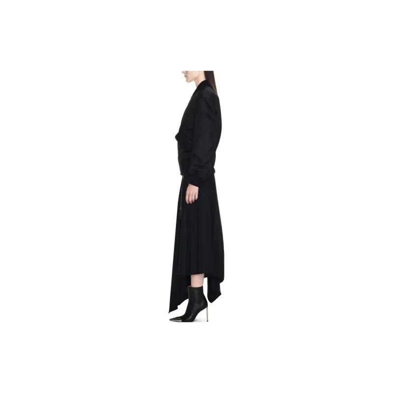 OFF WHITE Ny Gab Zip Up Bomber Jacket-3