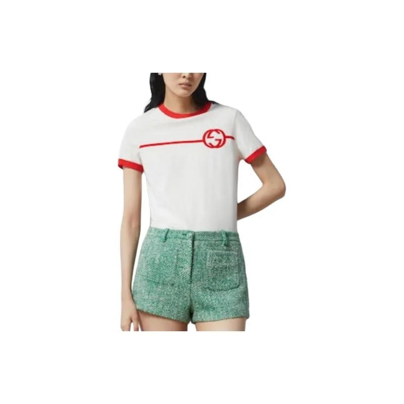 GUCCI SS24 T Shirt Women's Ecru-7