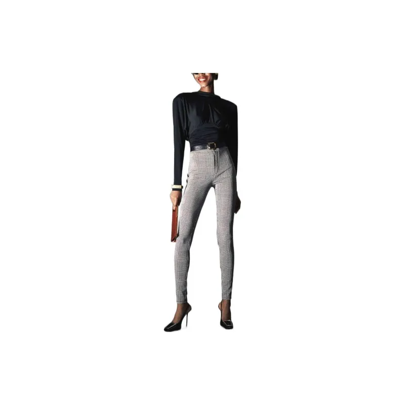 SAINT LAURENT Backless Long Sleeved Top-2