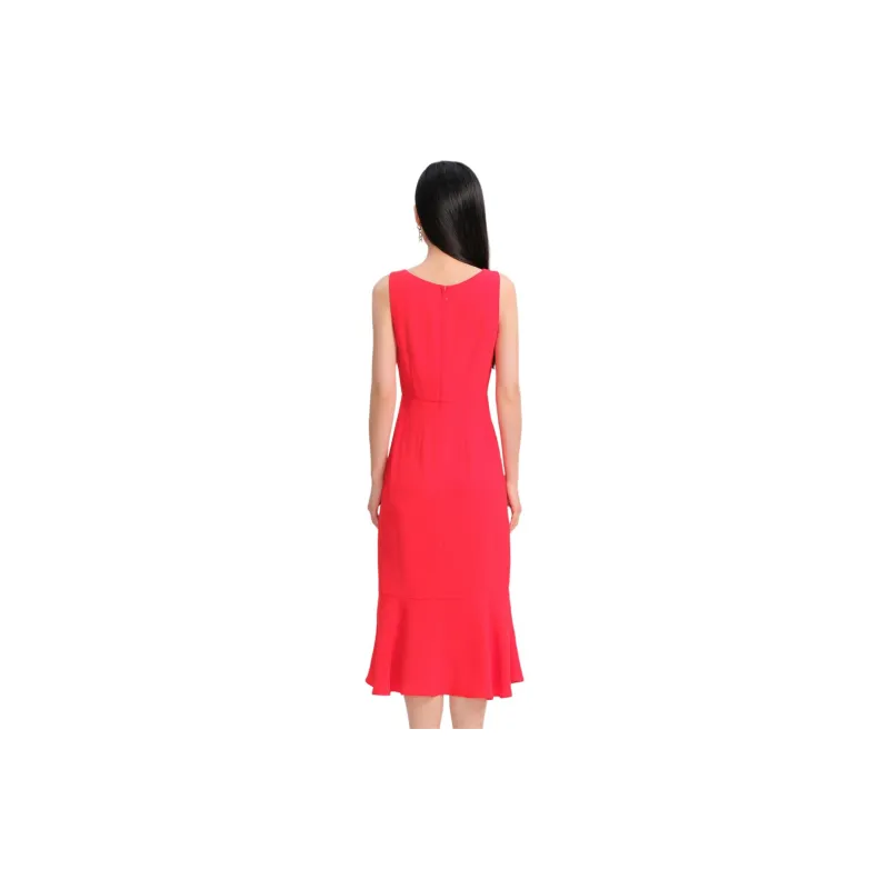 Blood Glitter Sleeveless Dress Women's Red-2