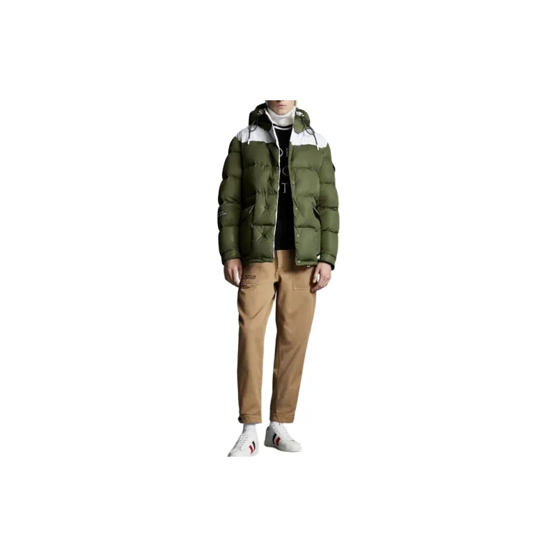 Moncler SS22 Down Jacket Men's Green-3