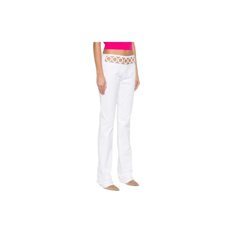 DSQUARED 2 Cut Out Straight Leg Trousers-3