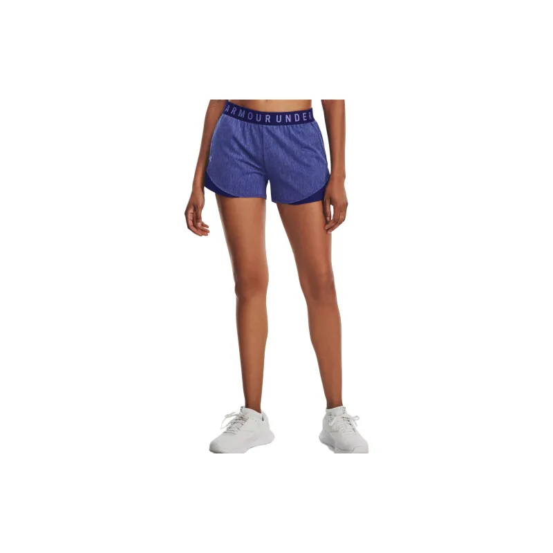 Under Armour Play Up Sports Shorts Women's Royal Blue-3