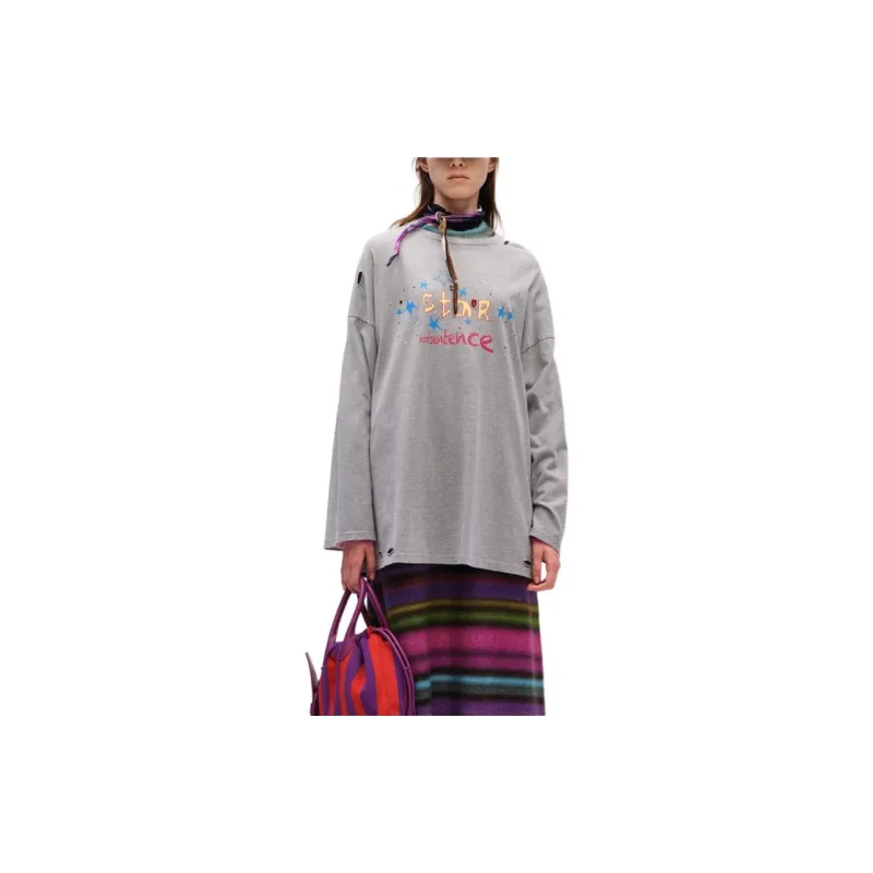 Short Sentence T Shirts Women's-5