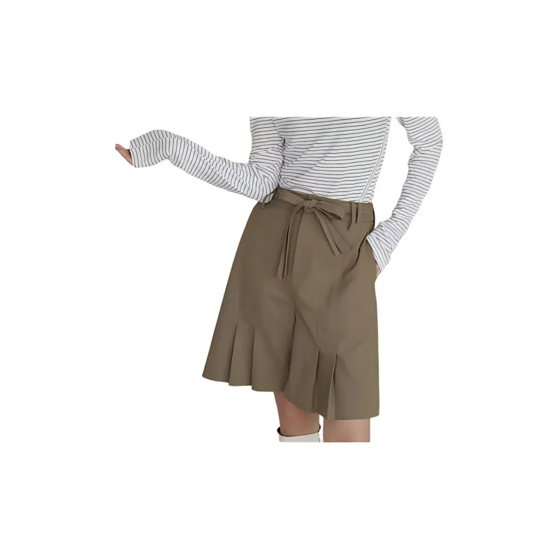 BLUEerror Casual Shorts Women's Burnt Tea Brown-1