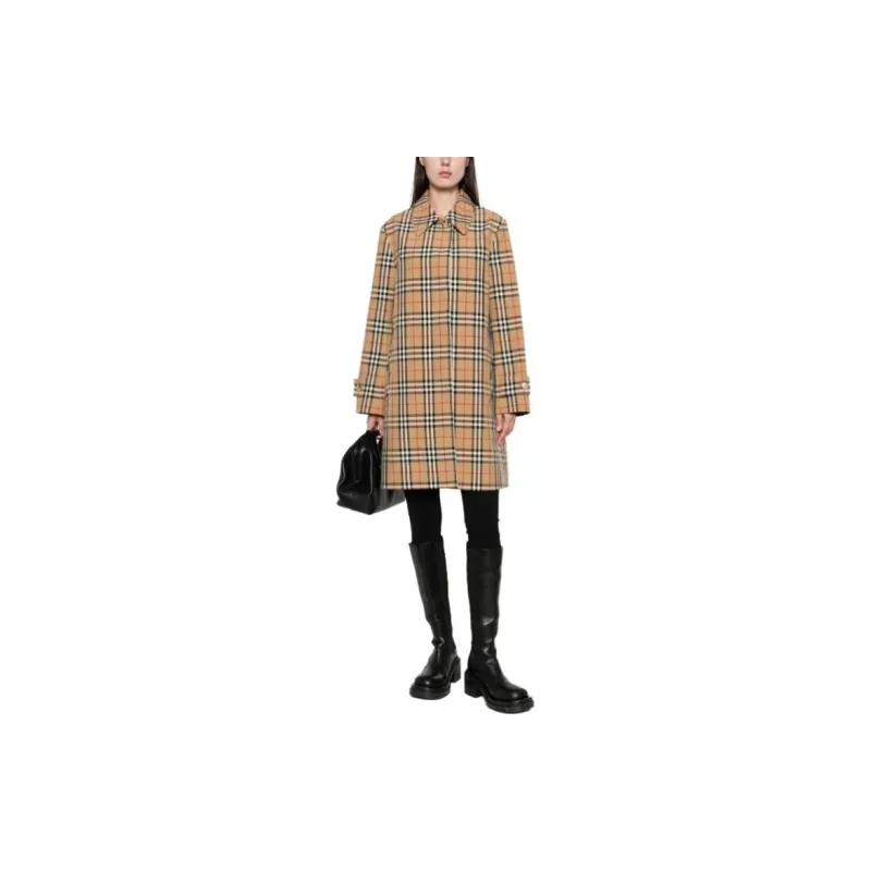 Burberry Plaid check Pattern Jacket-1