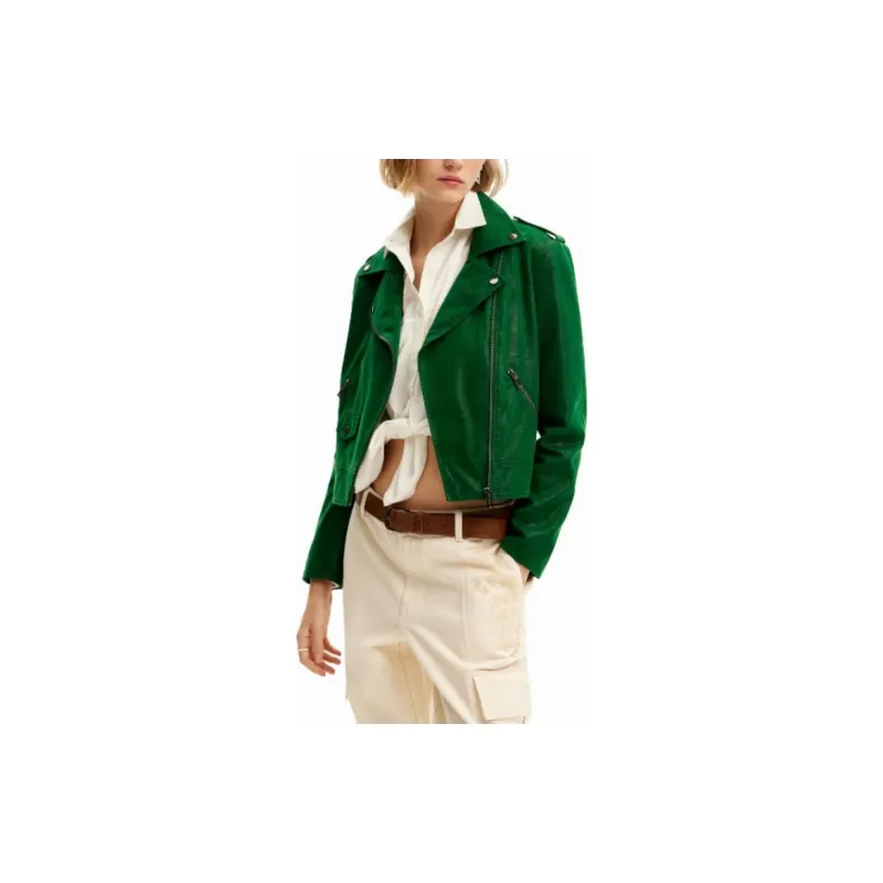 Desigual Jackets & Coats Women's Green-3