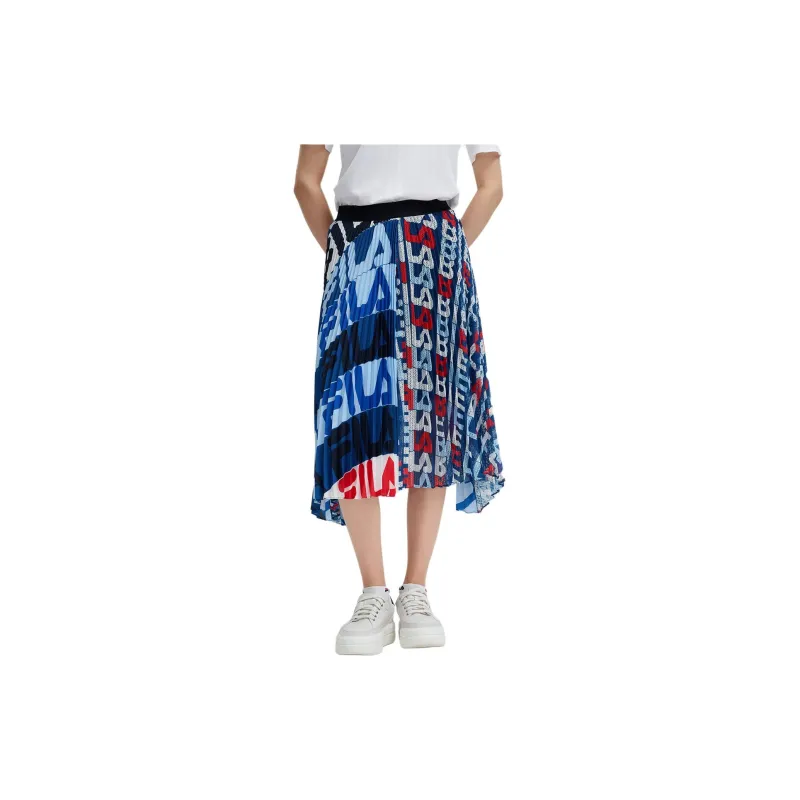 FILA Casual Long Skirts Women's Blue-1