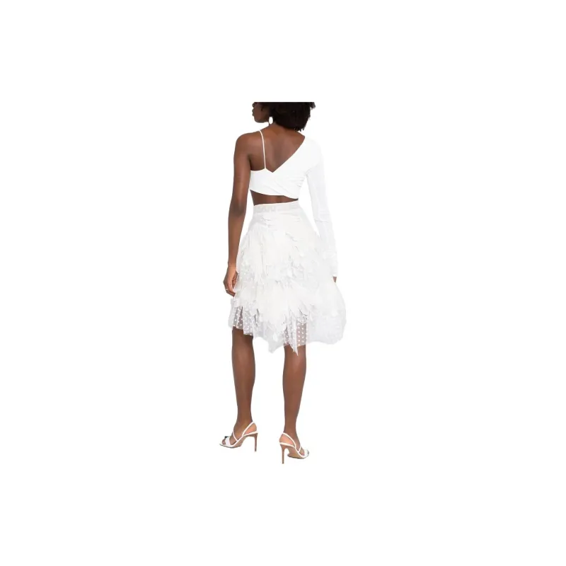 Zimmermann Casual Long Skirts Women's White-2