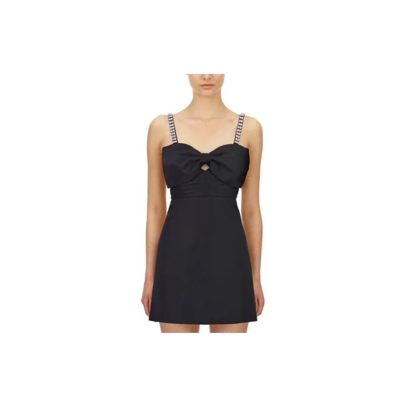 Self portrait Slip Dresses Women's Black-1