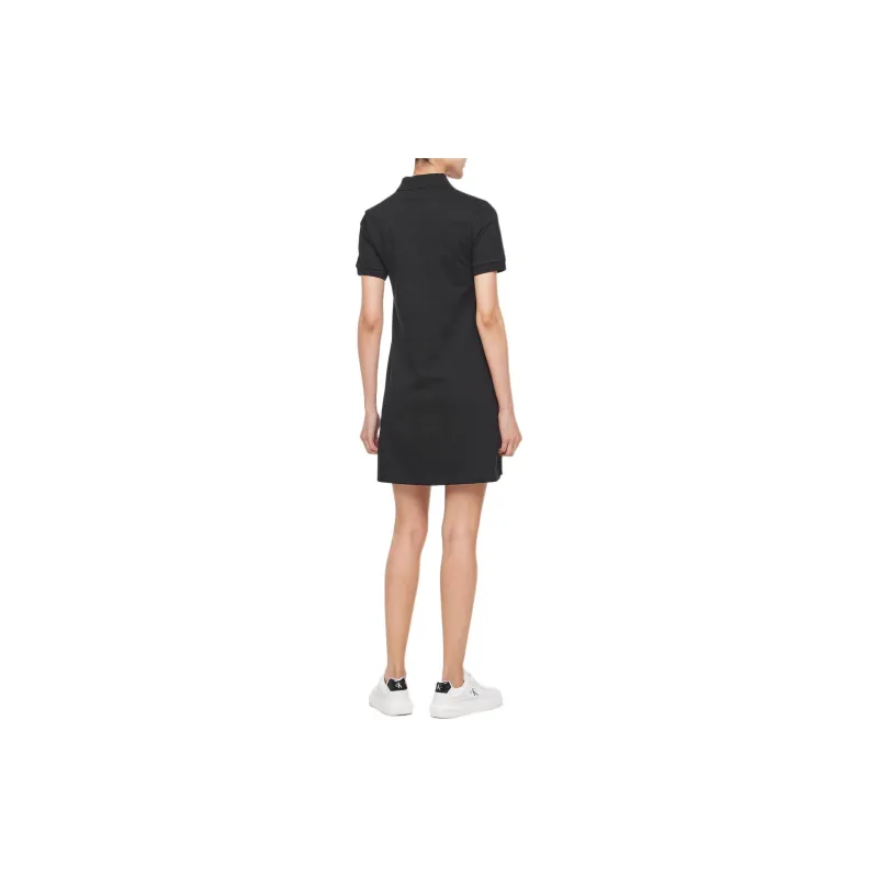 CALVIN KLEIN Short Sleeved Dresses Women's Black-3