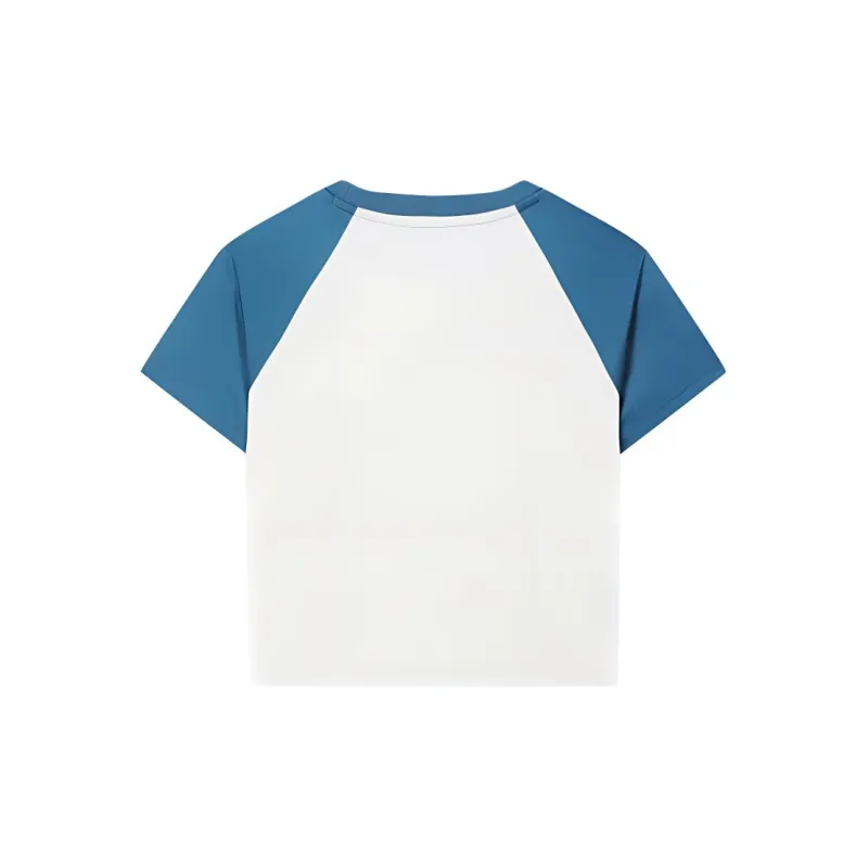 FILA Raglan Sleeve T Shirt Women's Light Ivory-1