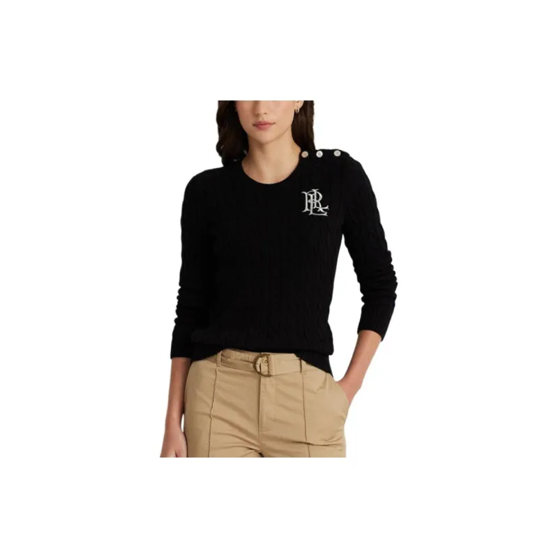 Polo Ralph Lauren Logo Embroidered Knitted Jumper-3