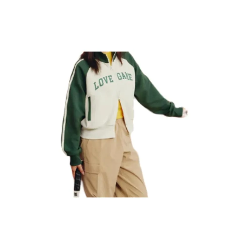 361° Baseball Jacket Women's Original Heather Gray/Serene Dark Blue-3