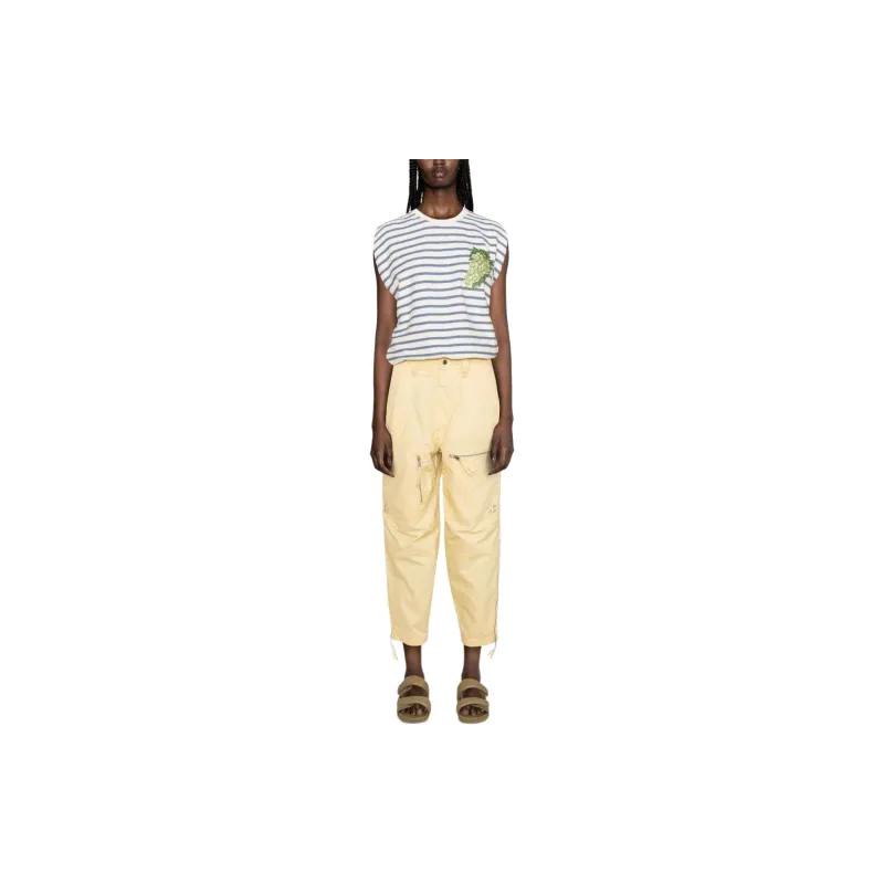 ISABEL MARANT ETOILE Casual Pants Women's Pink Wax Yellow-1