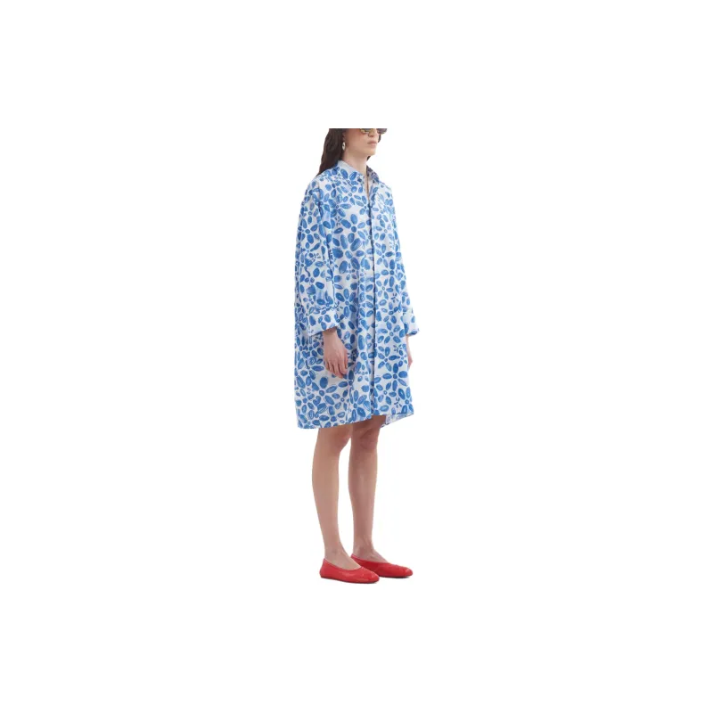 MARNI Floral print Shirt Dress-3