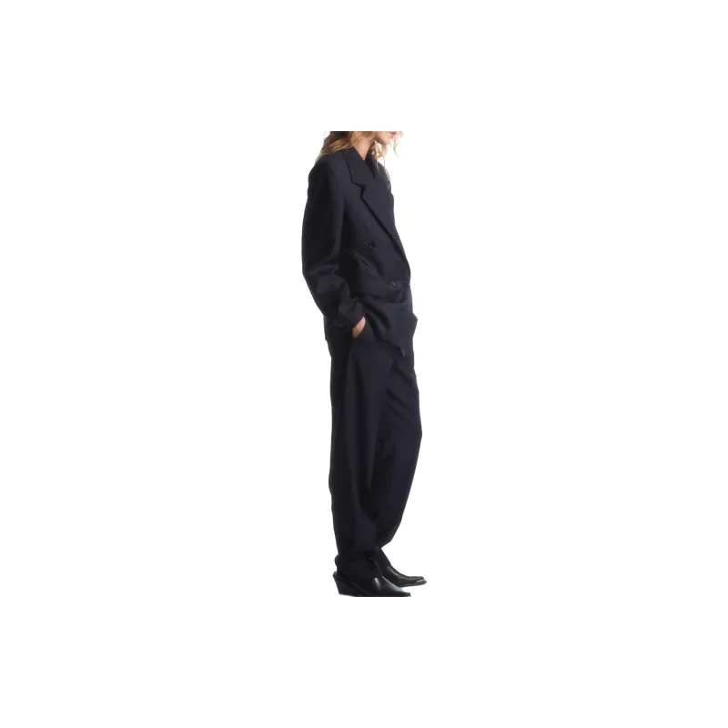 COS Business Suit Women's Deep Navy Blue-2