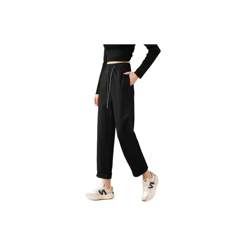 TERRE BLEUE Casual Pants Women's Black-2