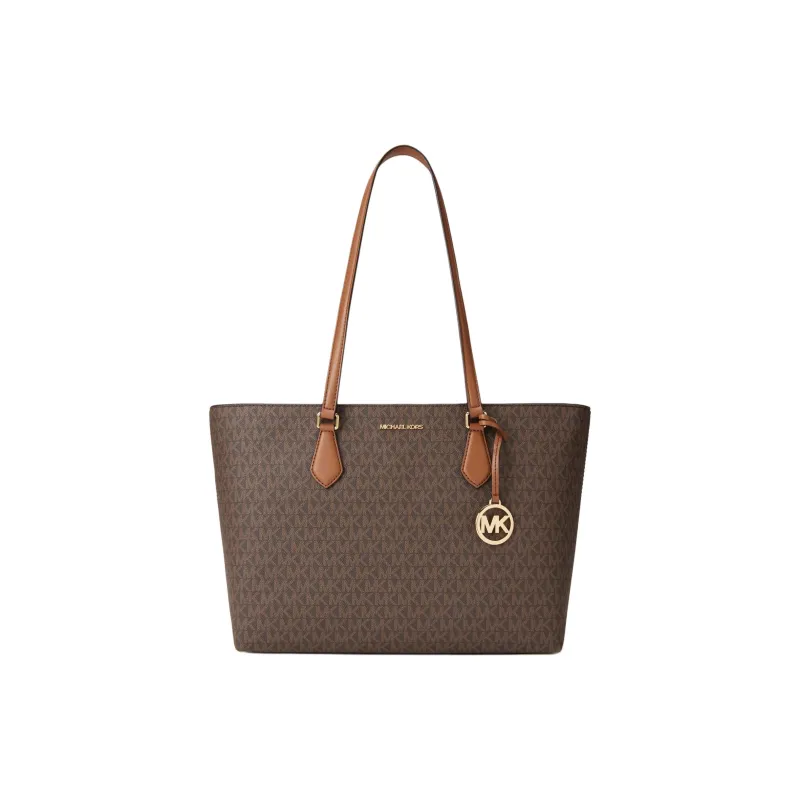 MICHAEL KORS Sheila Large Signature Logo Tote Bag-0