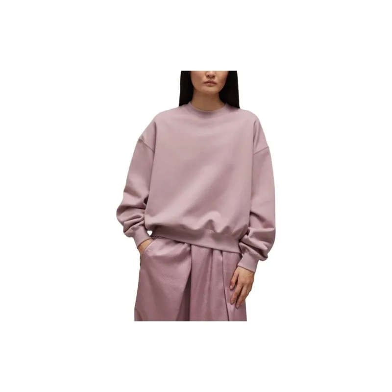 Y 3 Free Shipping With AdiClub Y 3 Brushed Terry Boxy Crew Sweatshirt-3