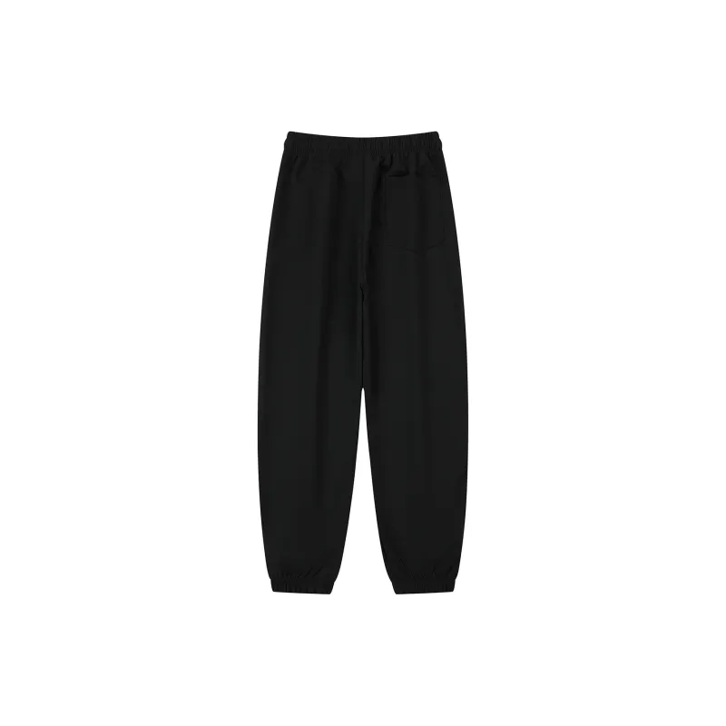 Warrior Knitted Sports Pants Unisex Black-1