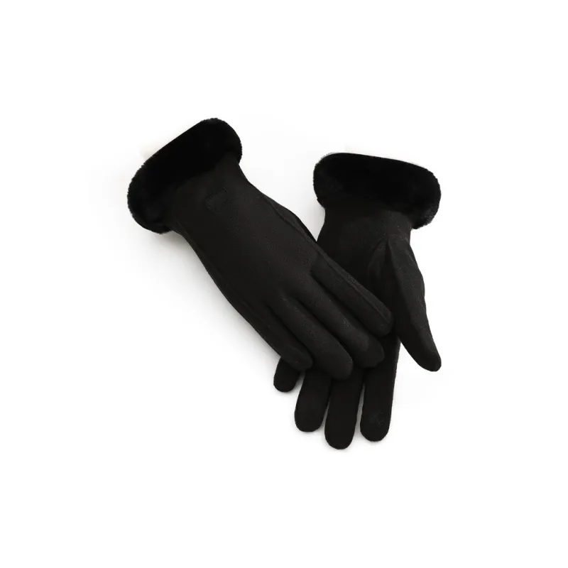 NANJIREN Thickened Warm Gloves Women's-1