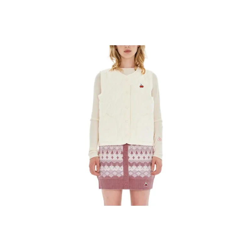 Kirsh FW23 Casual Short Skirts Women's Pink-1