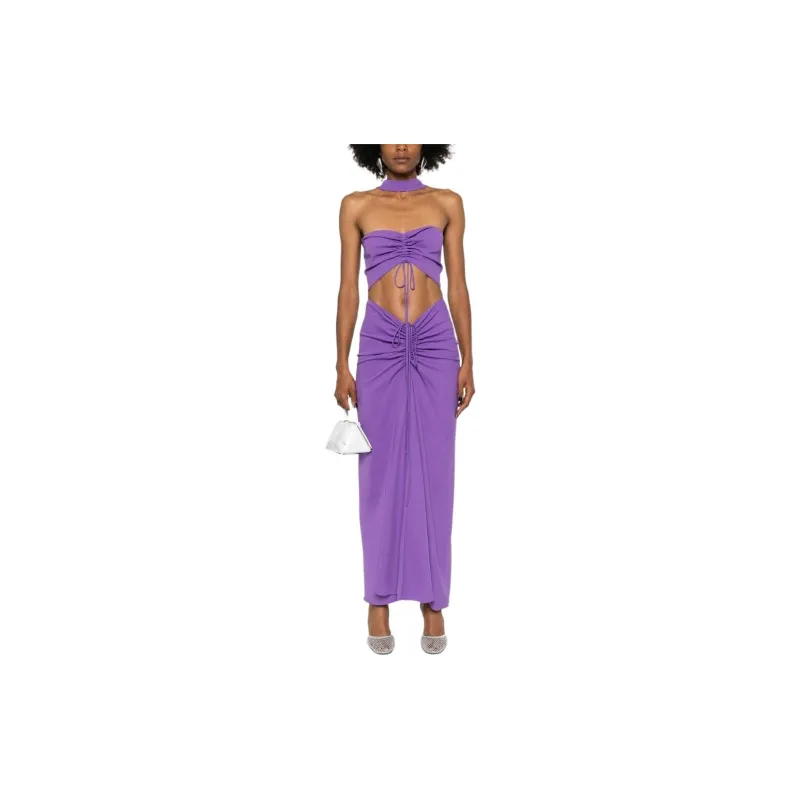 Christopher Esber Reversed Halter Disconnect Maxi Dress-1