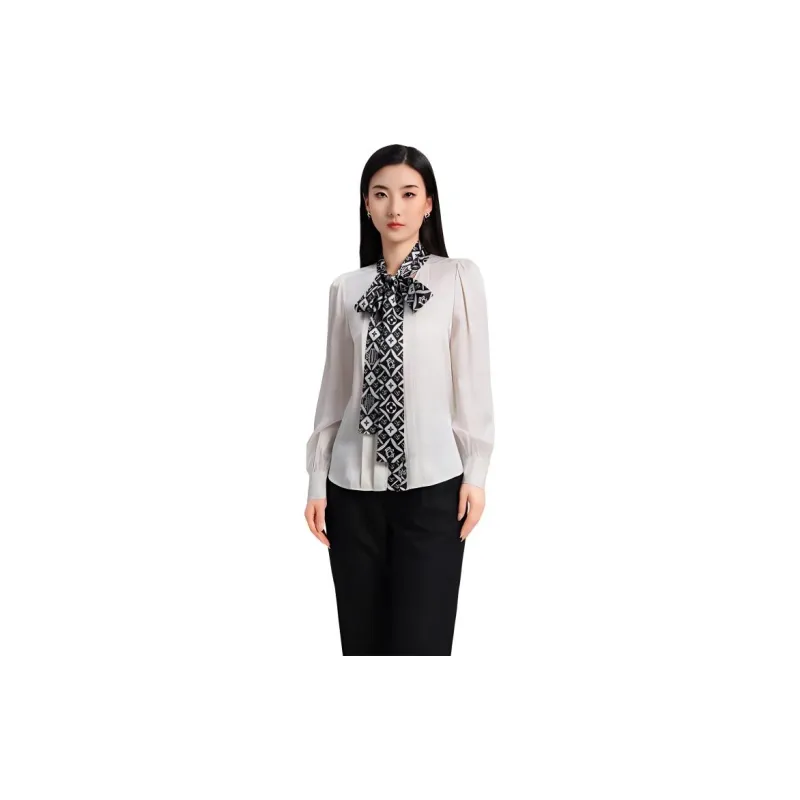 Blood Glitter Shirt Women's White-2