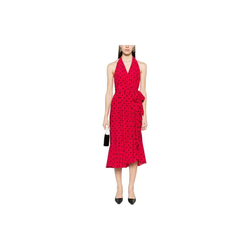 MOSCHINO Slip Dresses Women's Red-1