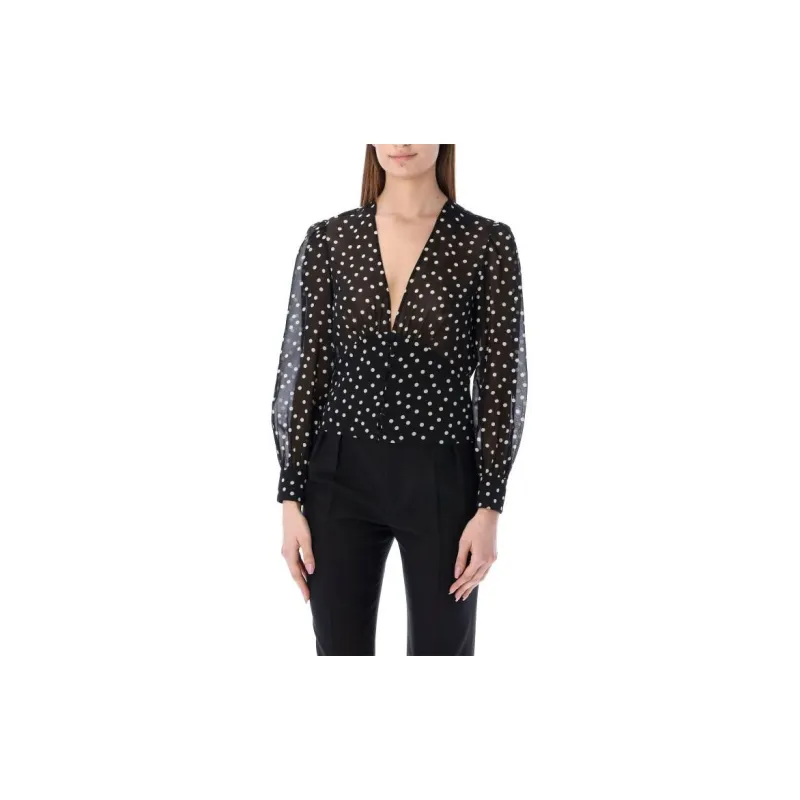 SAINT LAURENT SS22 Shirt Women's Black-2