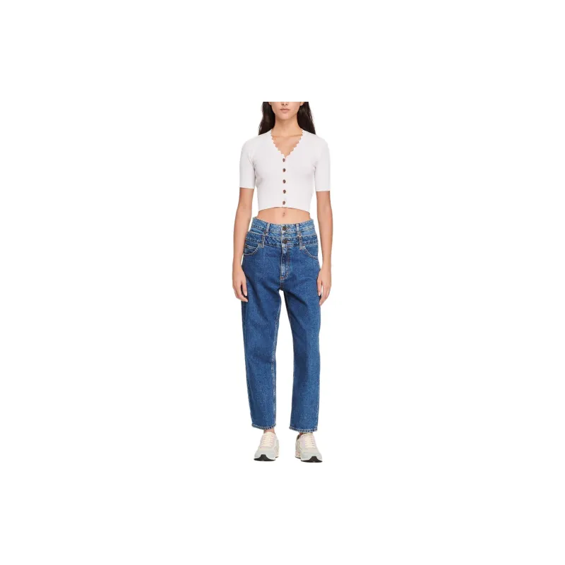 Sandro Sweaters Women's White-1