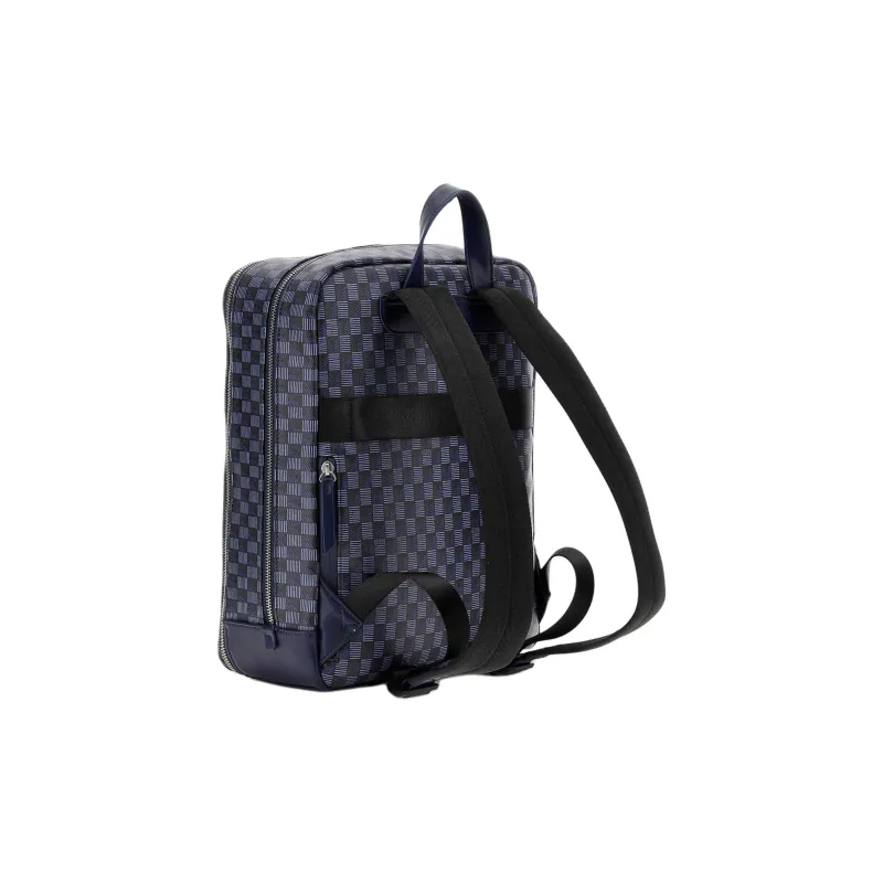 GUESS Polyurethane Backpack Men's Blue-1