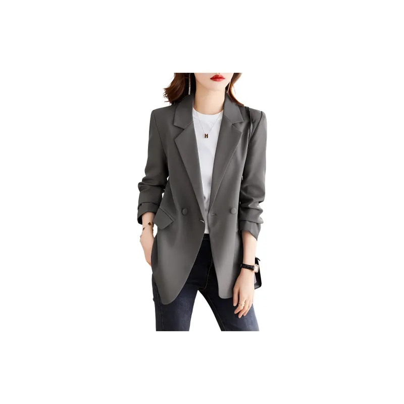 TERRE BLEUE Business Suit Women's Gray-5