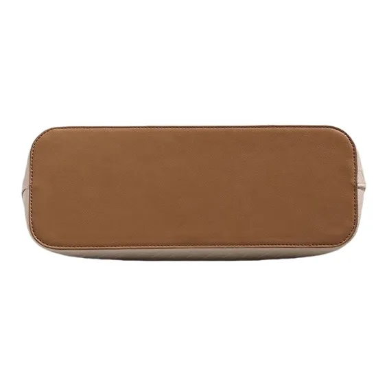 PESASRIE Imported Haute Couture Fabric Shoulder Bag Regular Women's Ecru-4