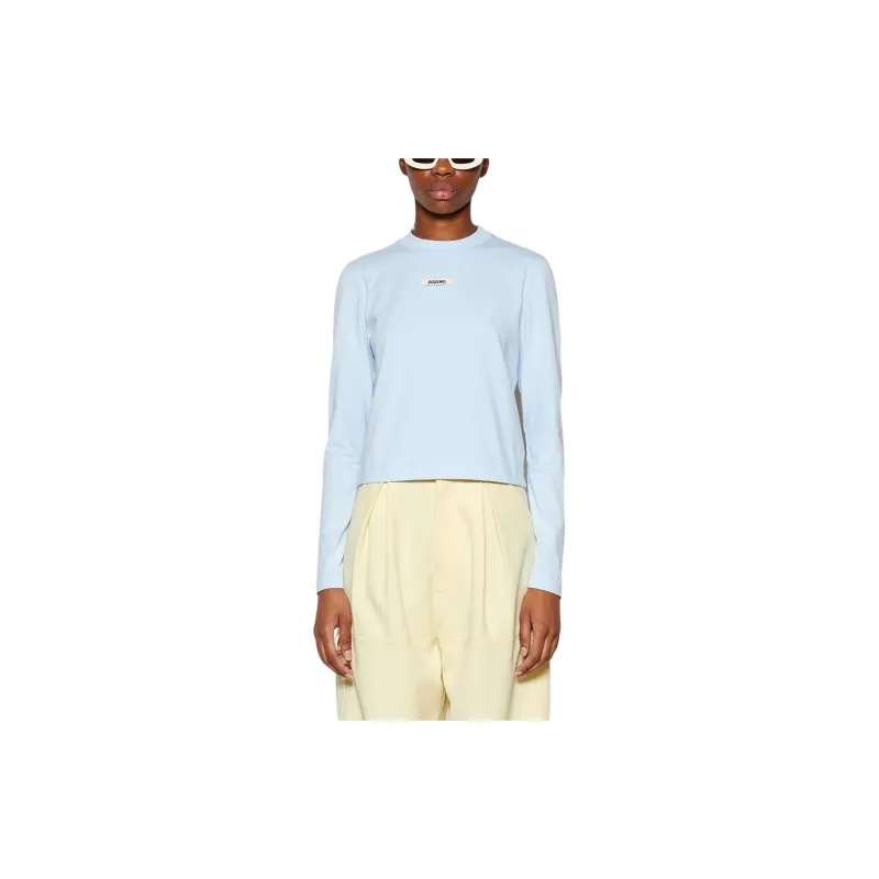 Jacquemus Le T Shirt Gros Grain 'Light Blue'-1