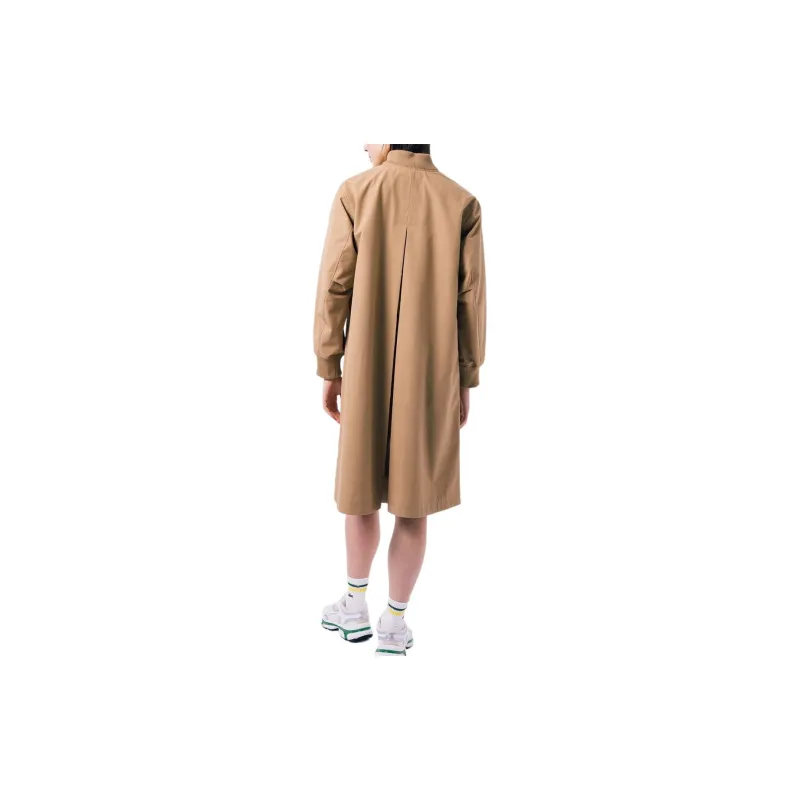 LACOSTE Jackets Coats Women's Beige-4