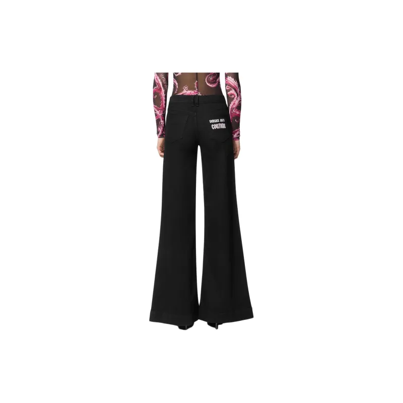 VERSACE JEANS COUTURE High rise Wide leg Jeans-2